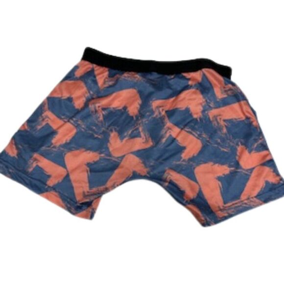 Warriors & Scholars Orange/Blue Designer Boxer Briefs Medium - Picture 3 of 5